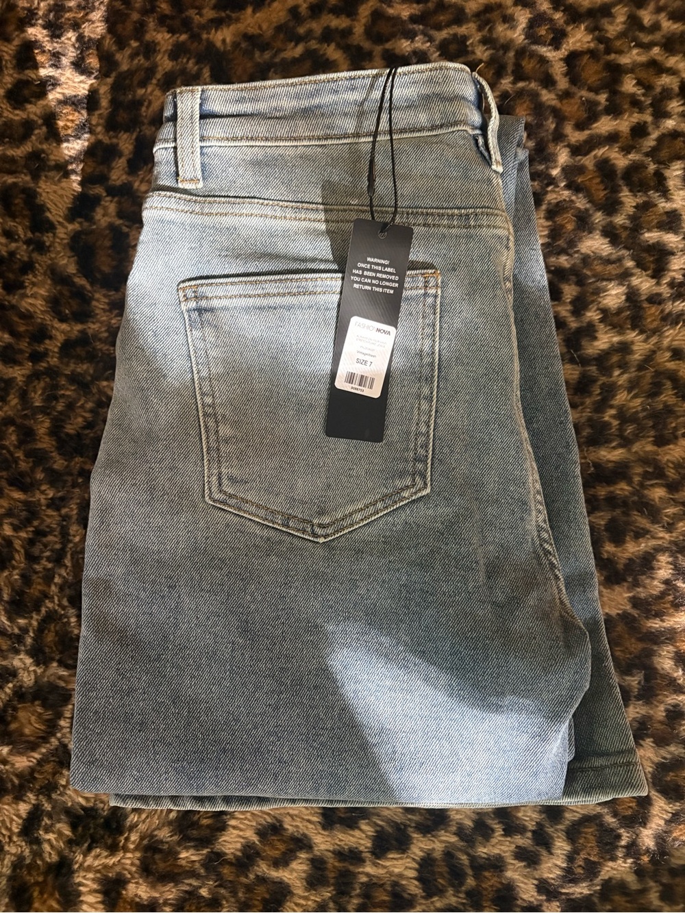 Fashion Nova Light Blue High-Rise Women's Jeans